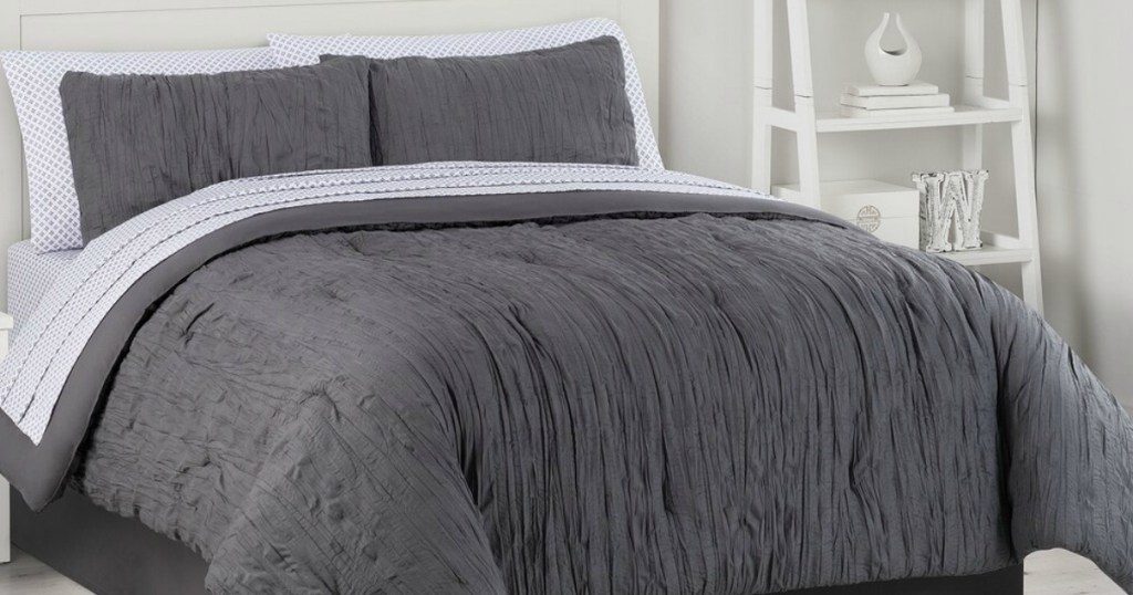 Kohl S Deal The Big One Crinkle Bedding Set 51 Shipped