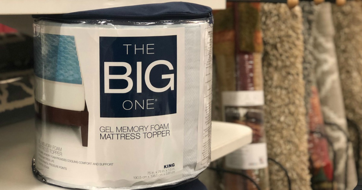 The Big One Mattress Topper ANY Size Only 27.99 at Kohl's (Regularly