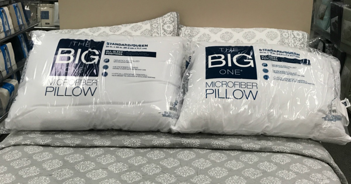 kohls big one pillow