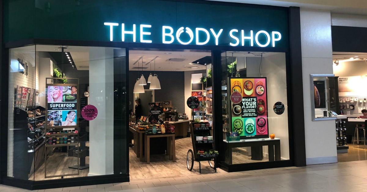 Up to 75% Off The Body Shop Products + FREE Shipping