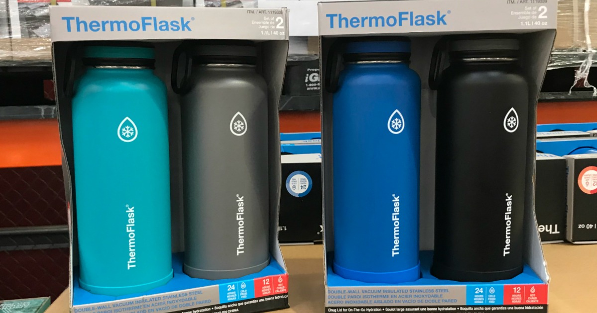 HUGE Thermoflask Insulated Water Bottle 