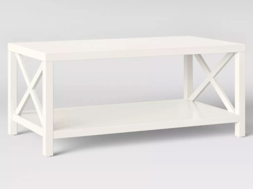 white Threshold Owings Coffee Table