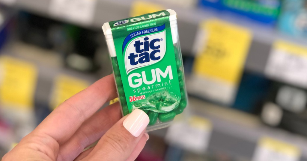 Tic Tac Spearmint Gum in walgreens