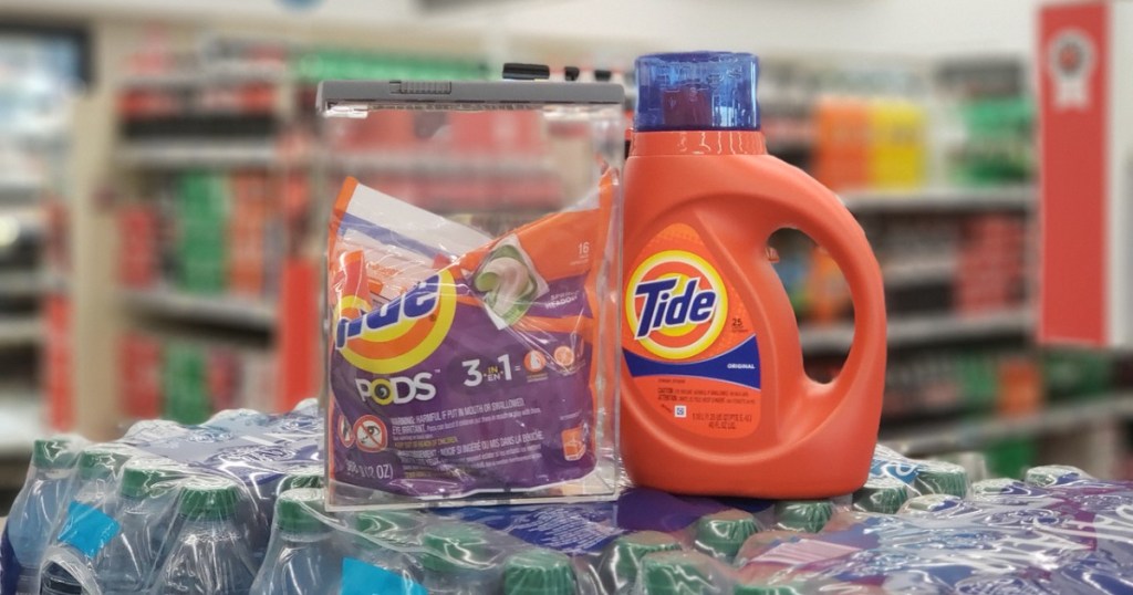 tide pods and detergent at walgreens
