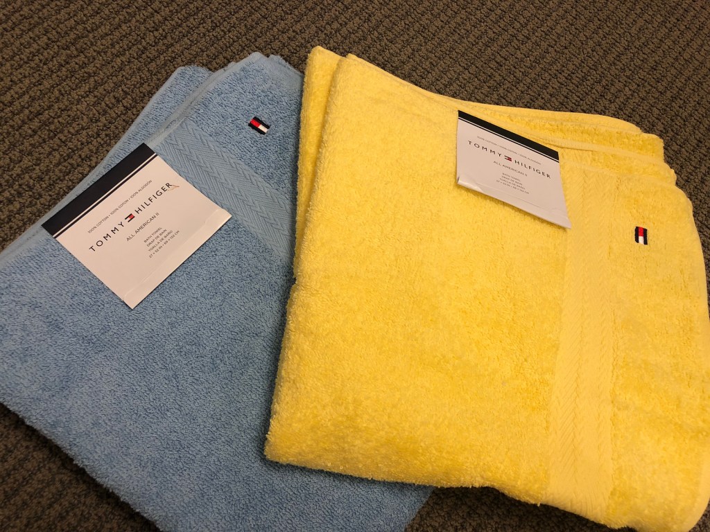 Tommy Hilfiger All American II Towels on floor