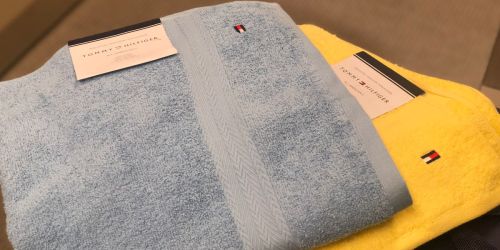 Up to 75% Off Tommy Hilfiger Towels at Macy’s