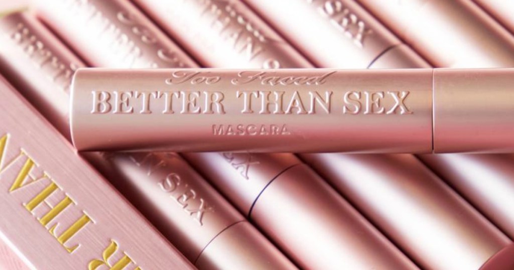 Too-Faced-Better-Than-Sex-Mascara *HOT* Too Faced Better Than Sex Mascara 4 عبوات بسعر يبدأ من 23.98 دولارًا أمريكيًا (6 دولارات فقط لكل منها!)