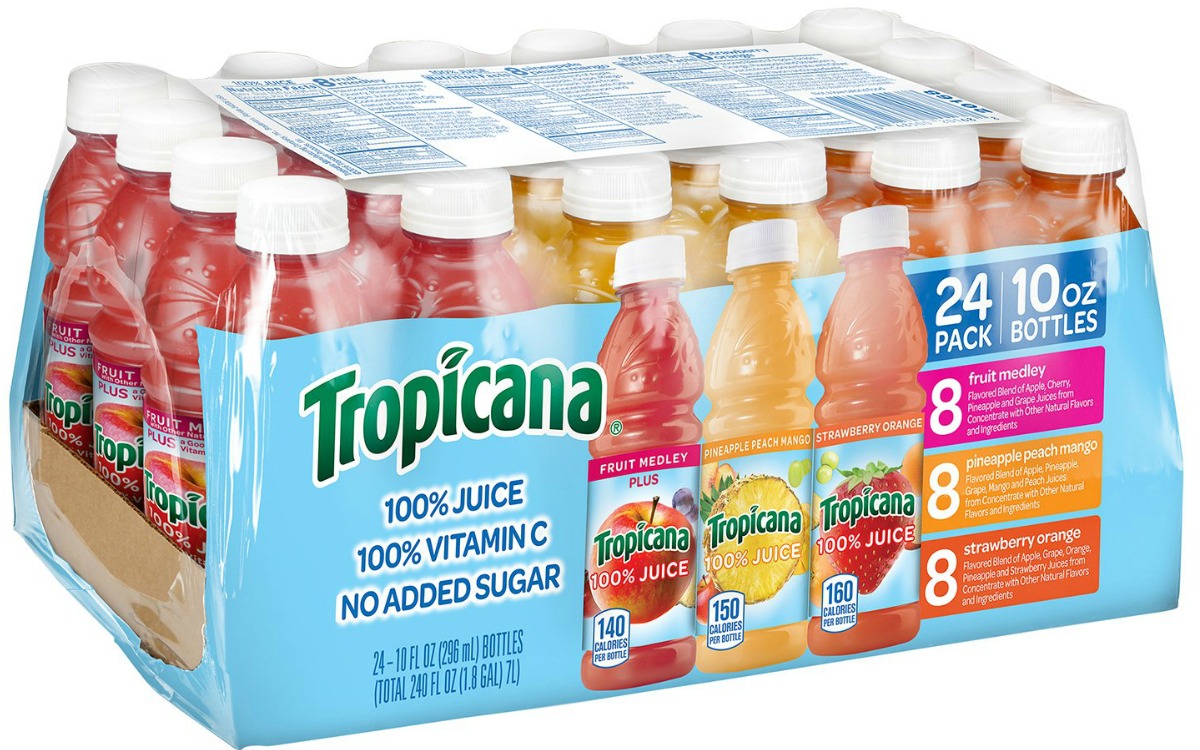 24 pack tropicana apple juice
