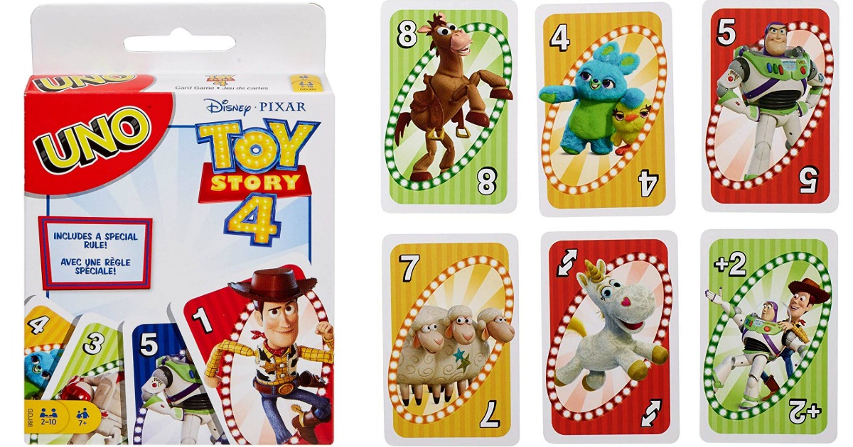 Disney Toy Story 4 Uno Card Game 