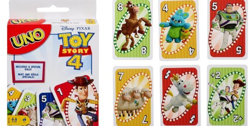 Disney Toy Story 4 UNO Card Game Just $3.99