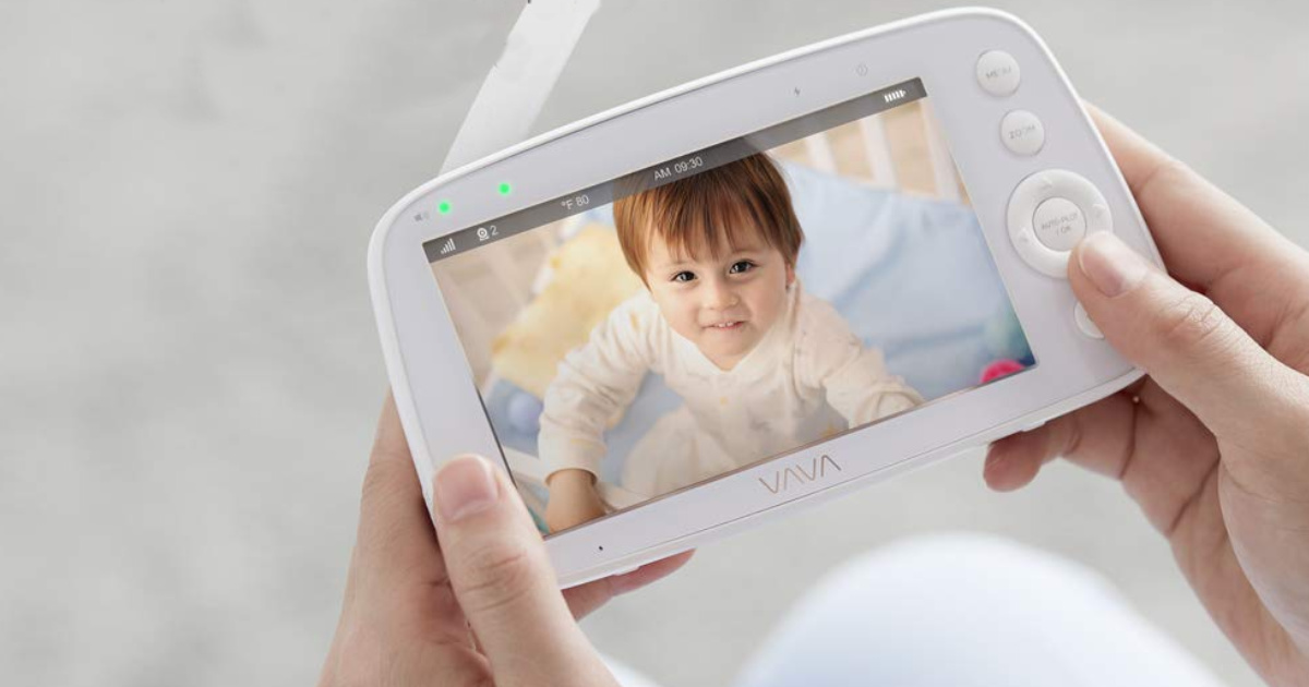 VAVA 720P HD Video Baby Monitor w/ Camera & Audio