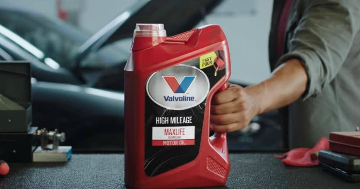valvoline high mileage motor oil