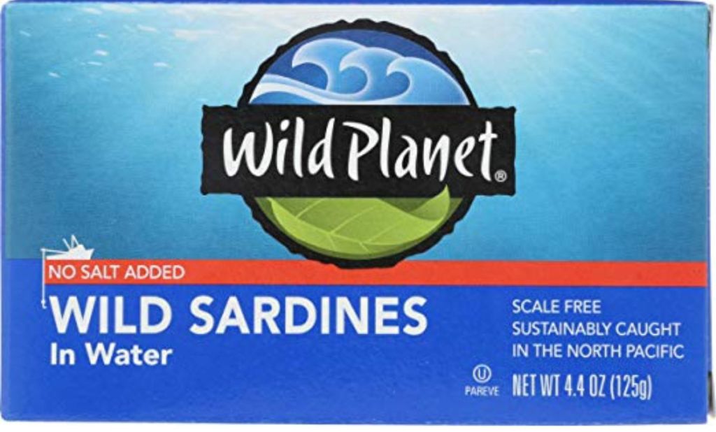Wild Planet Sardines no salt
