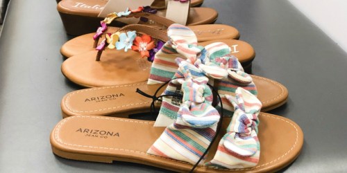 Arizona Women’s Sandals Only $13.49 at JCPenney (Regularly $40)