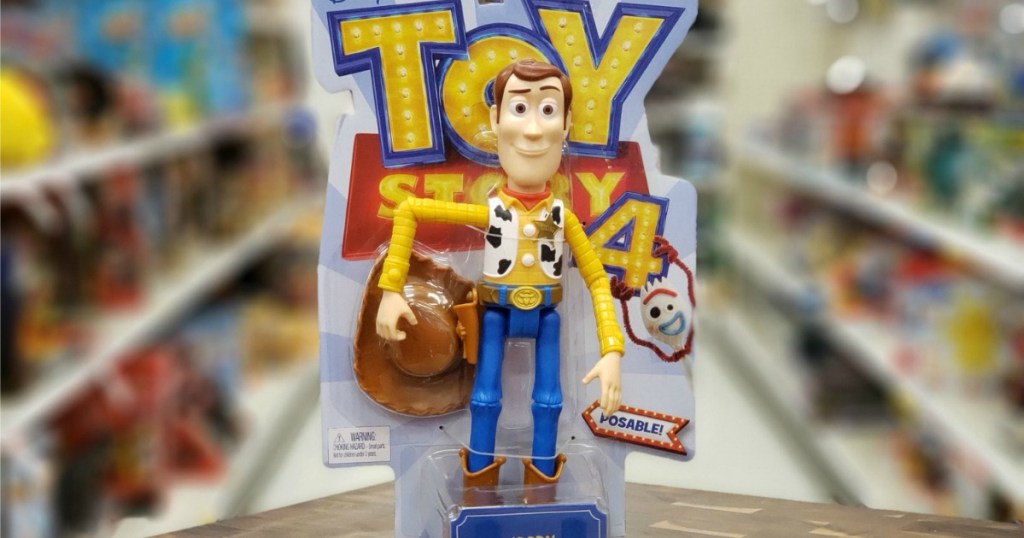 Woody figurine displayed at Target