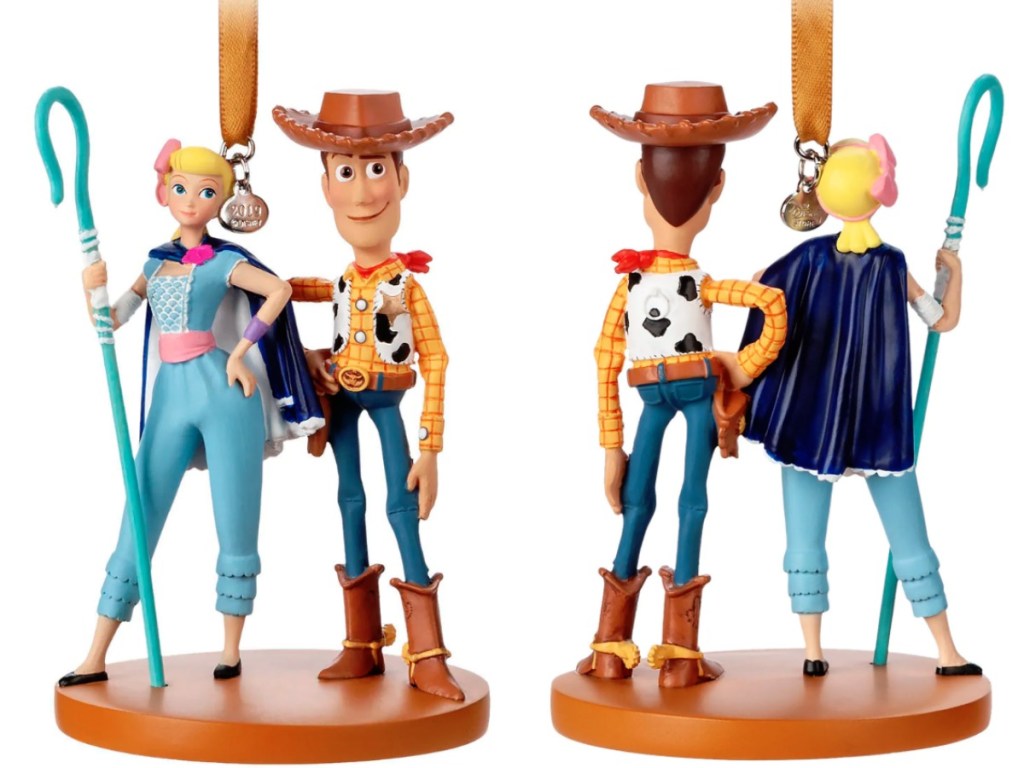 woody and bo peep ornamanet - front and bakc