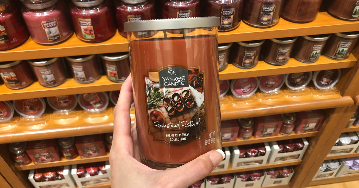 Buy 2 Yankee Candle Classic Jar or Tumbler Candles, Get 2 FREE