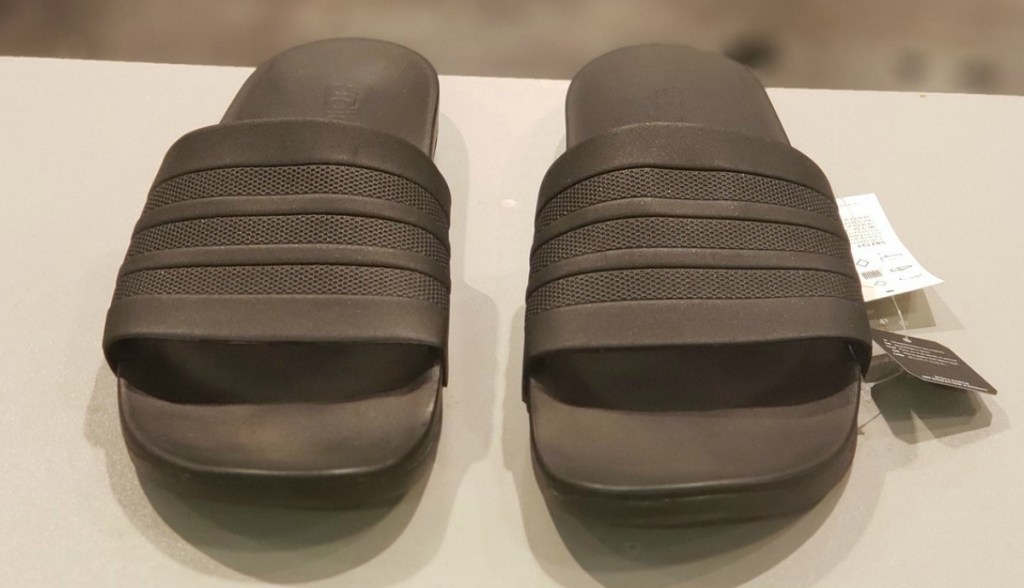 Men's slides from adidas in black