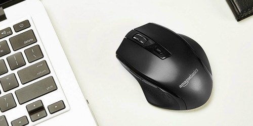 AmazonBasics Wireless Ergonomic PC Mouse Only $5 (Regularly $10) – Prime Members