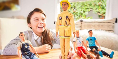 Up to 50% Off Barbie Career Dolls | Firefighter, Doctor, Lifeguard, Music Teacher & More