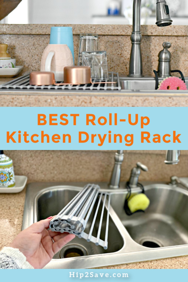 My Roll-Up Drying Rack Is a Faster Way to Dry Dishes