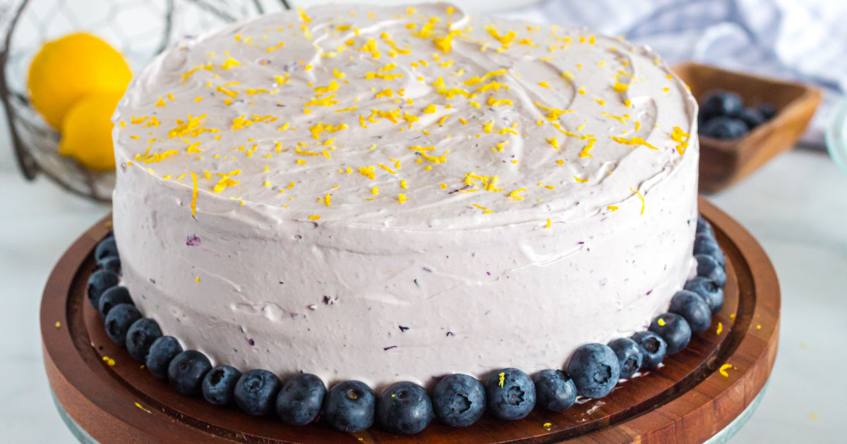 Best Lemon Blueberry Cake Recipe