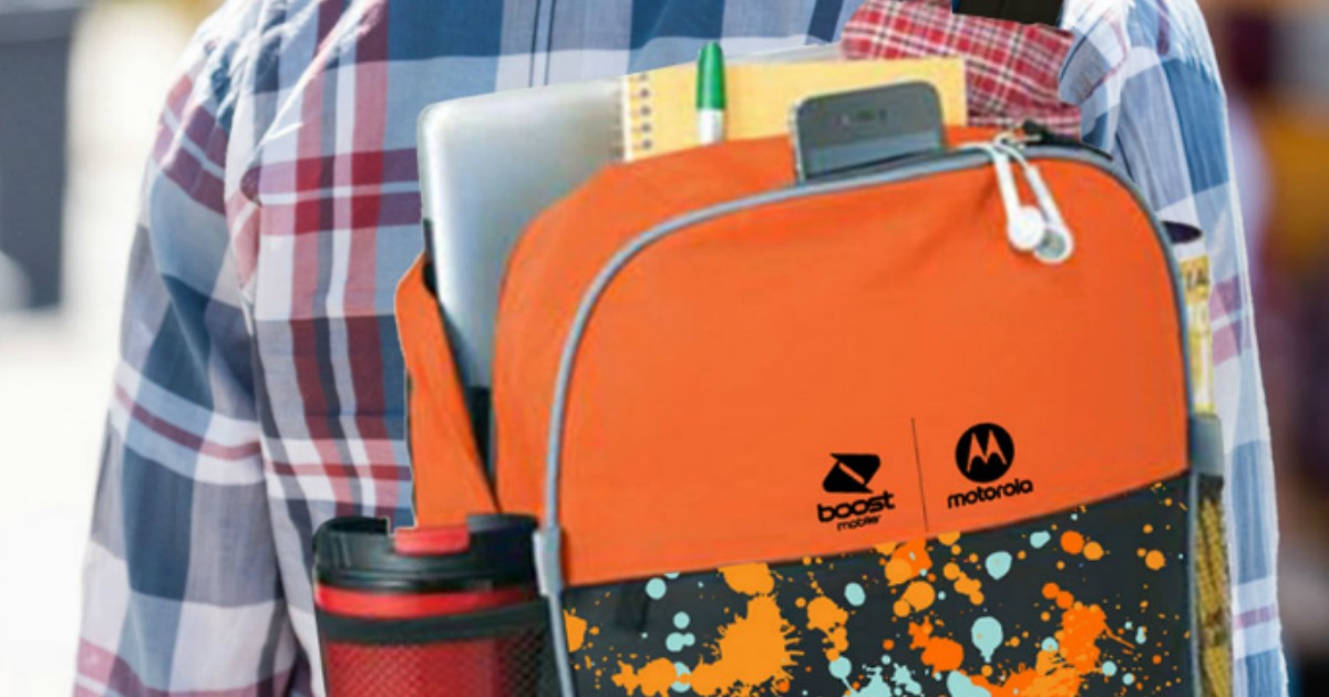 FREE Backpack & School Supplies at Boost Mobile