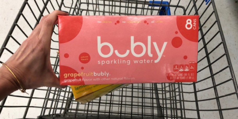 Bubly Sparkling Water 8-Pack ONLY $3.72 on Walmart.com | Just 47¢ Per Can!