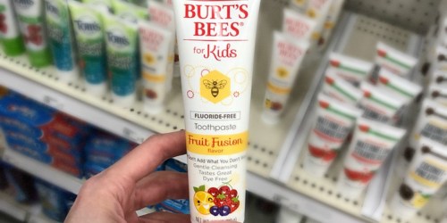 SIX Burt’s Bees Kids Toothpaste Only $3.99 at Walgreens (Just 67¢ Each)