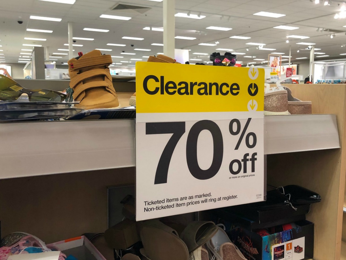 shoe clearance store