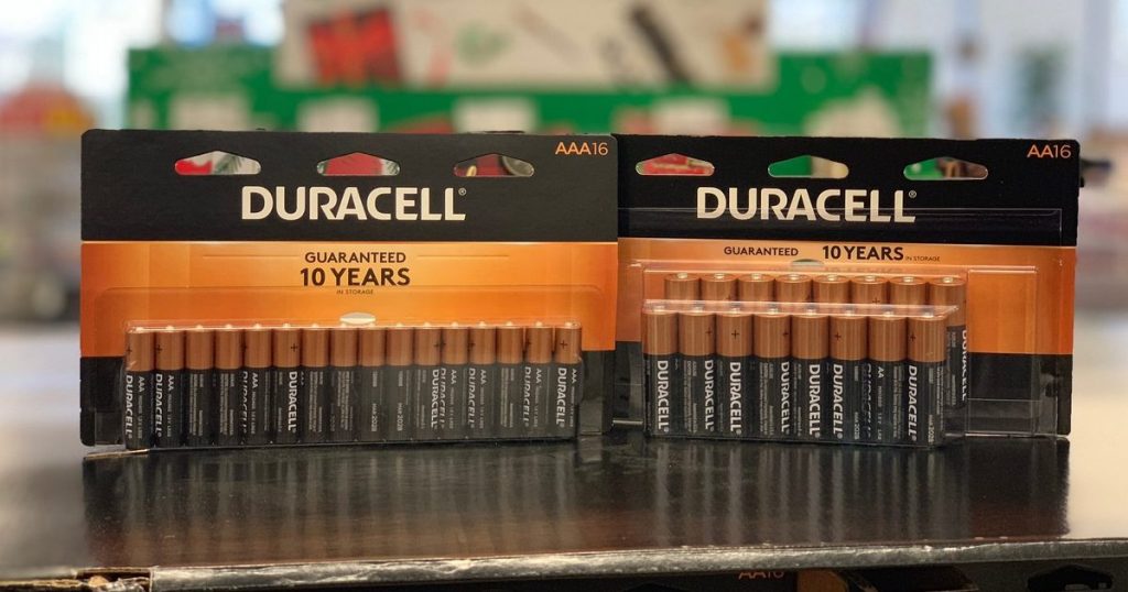 FREE Duracell Batteries After Office Depot Rewards | Stock Up