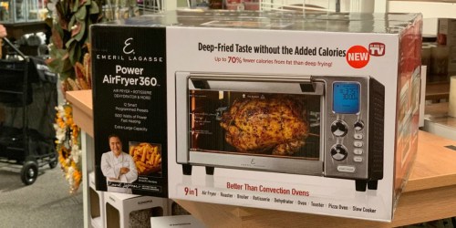 Emeril Lagasse Power Air Fryer 360 Only $143.99 Shipped + Get $20 Kohl’s Cash