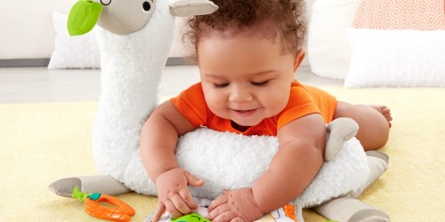 Fisher-Price Tummy Time Plush Llama Only $14.99 at Walmart (Regularly $25)