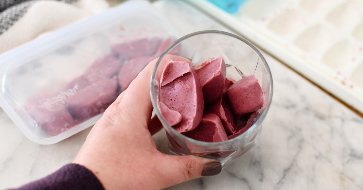 Smoothie Cubes (Make Ahead Smoothie)