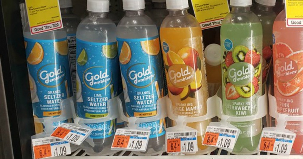 Free Gold Emblem Unsweetened Sparkling Water at CVS (Just Use Your