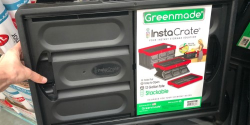 InstaCrate 12-Gallon Collapsible Crate Only $6.49 at Costco + More