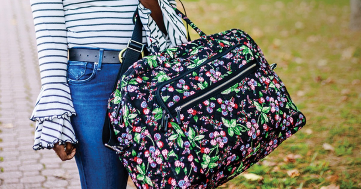 Vera bradley iconic online weekender bag