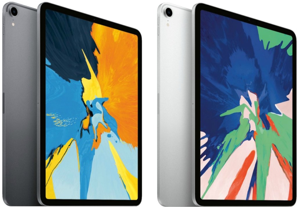iPad pro 11-inch version in both Space Gray and Silver colors