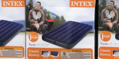 Intex Twin Inflatable Air Mattress Just $7.97 at Walmart.com (Regularly $16)
