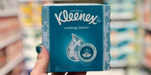 Kleenex Tissues as Low as 44¢ Per Box After Cash Back at Target