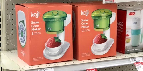 Up to 50% Off Koji Snow Cone & Waffle Cone Makers at Target