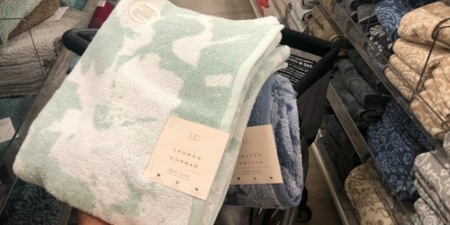 TWO Lauren Conrad 6-Piece Bath Towel Sets as Low as $30.78 Shipped For Kohl’s Cardholders (Regularly $160)