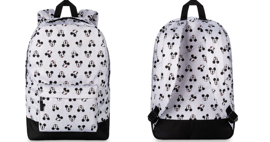 Mickey Faces backpack front and back