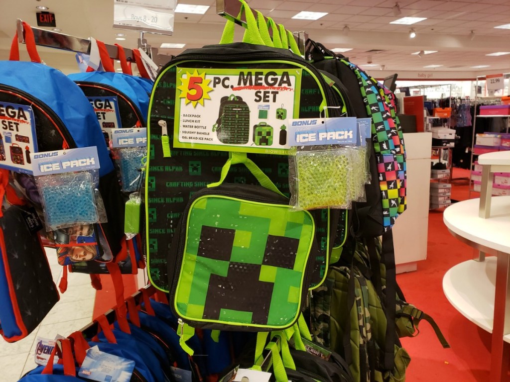 minecraft bookbag in store at macy's