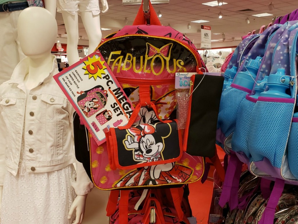 minnie mouse backpack in store at macys