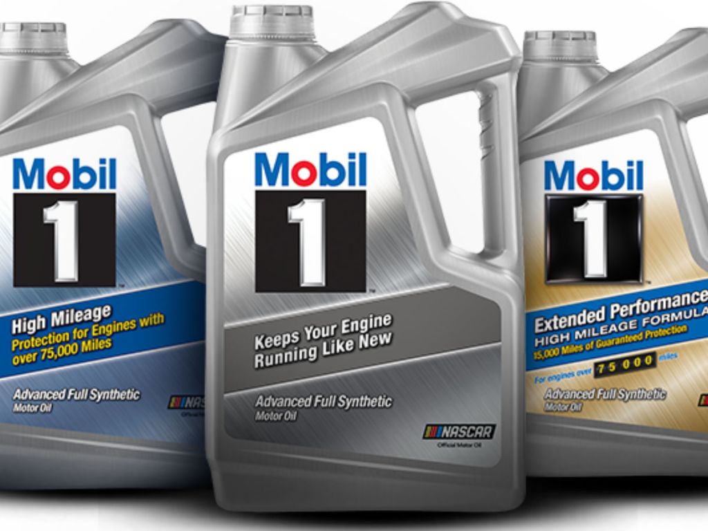 Mobil 1 Synthetic 5Quart Motor Oil Only 12 After Rebate on