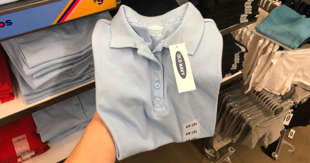 $3 polo shirts old navy