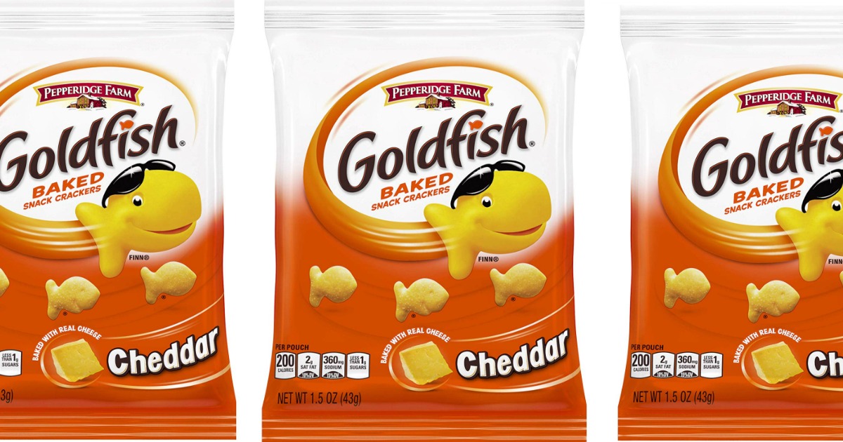 Goldfish Crackers, Cheddar Crackers, Family Size, 10 Oz Bag - ShopRite