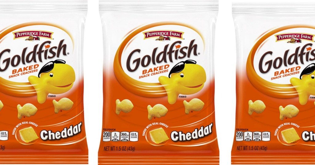 Goldfish 1.5 oz bags cheddar crackers