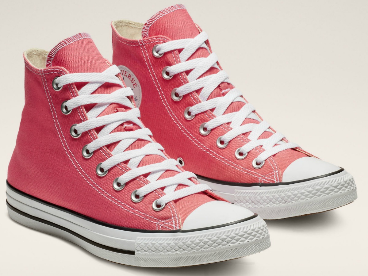 pink converse shoes 
